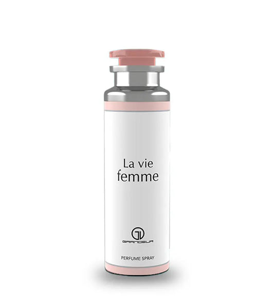 La Vie Femme Pink Deodorant Body Spray 200mL Grandeur woman Product vendor Sham Perfume Store Deodorant