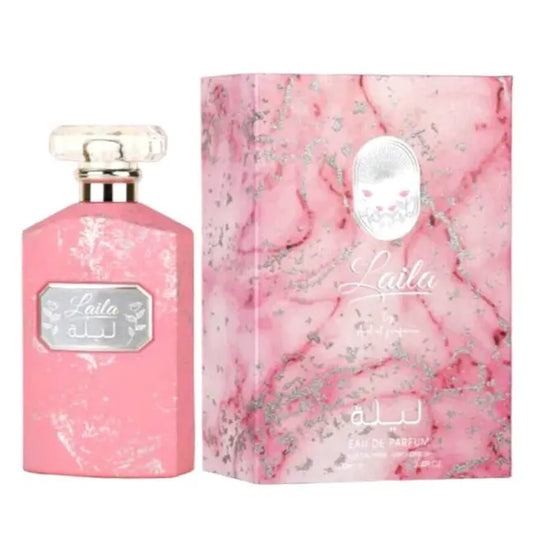Laila Woman Perfume Pink Edp Ard Al Zaafaran 100ml Laila Perfume RosySham Perfume Store
