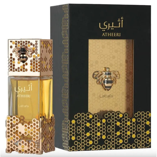 Lattafa Atheeri & Angham Eau De Parfum Sprays 100ML (3.4 OZ) by Lattafa Bundle for Her-Lattafa Atheeri - Sham Perfume Store Perfume