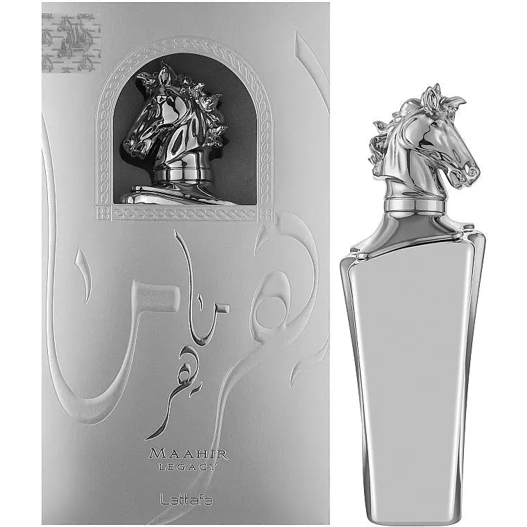 Lattafa Maahirr Legacy Eau de Parfum Spray for Men LATTAFA Maahir Legacy Fragrance 100ml Man Legacy - Sham Perfume Store Perfume
