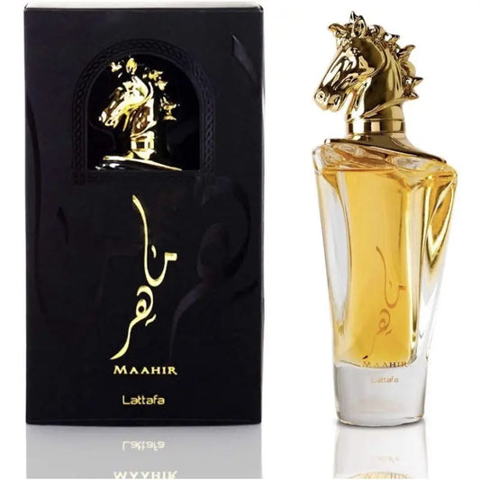 Maahir Lattafa Gold perfume Original EDP 100 Maheer For Man - Sham Perfume Store Perfume