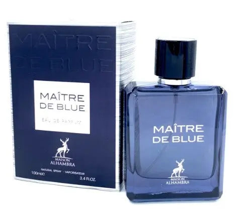 Maitre De Blue Perfume Men 100ml Maison Alhambra long-lasting perfume Man FreshSham Perfume Store