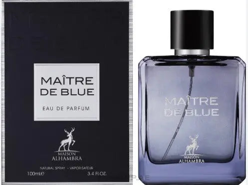 Maitre De Blue Perfume Men 100ml Maison Alhambra long-lasting perfume Man Fresh