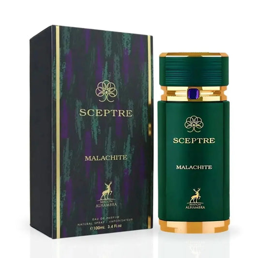 Malachite EDP Sceptre Alhambra  Spray 100ML Maison Alhambra | Long Lasting & Luxurious Fragrance.-Malachite EDP 100ml - Sham Perfume Store Perfume