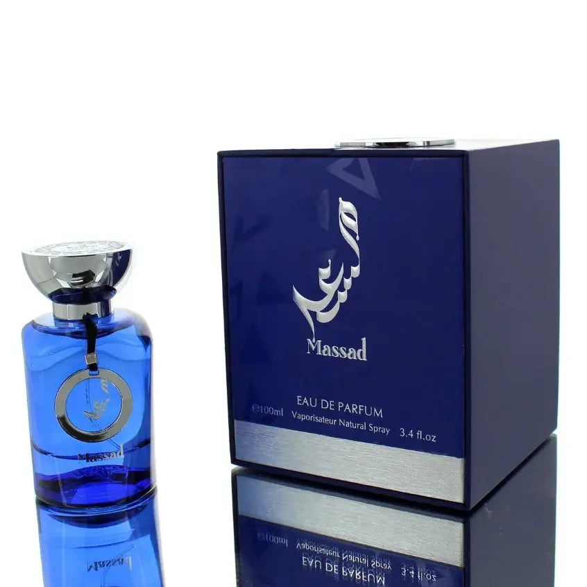 Massad | Eau De Parfum 100ml | by Al Wataniah For Him Extrait Dubai Perfume Hub Gris-Massad 100ml - Sham Perfume Store Perfume