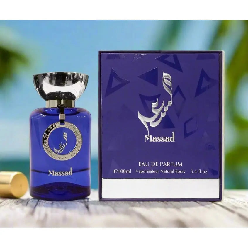 Massad | Eau De Parfum 100ml | by Al Wataniah For Him Extrait Dubai Perfume Hub Gris-Massad 100ml - Sham Perfume Store Perfume