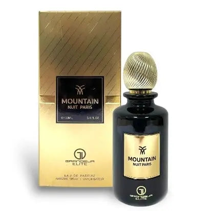 Mountain Nuit Paris 100ml EDP For Him Grandeur Elite Gourmand Accord Arabian Perfume Tonka - Sham Perfume Store Perfume
