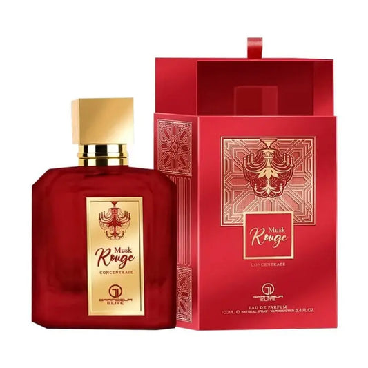 Musk Rouge Perfume Woman Concentrate Parfum Red  Her Grandeur Elite 100ml Extrait For Him EDPSham Perfume Store