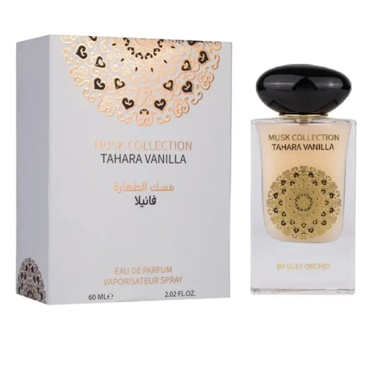 Musk Tahara Eau De Parfume - Tahara Vanilla 60 ml For Her Body Musk Muslima Lady Arabian Gulf Orchid Middle East Beauty Product vendor Sham Perfume Store EDP Perfume