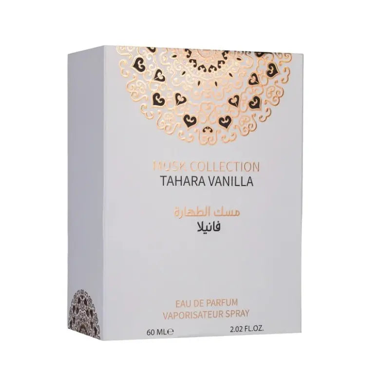 Musk Tahara Eau De Parfume - Tahara Vanilla 60 ml For Her Body Musk Muslima Lady Arabian Gulf Orchid Middle East Beauty Product vendor Sham Perfume Store EDP Perfume