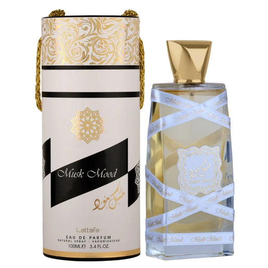Musk mood Lattafa original Musk perfume 100 ml EDP musky fresh For Her - Sham Perfume Store Perfume