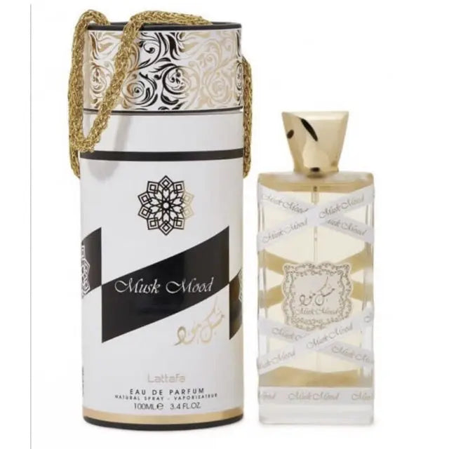 Musk mood Lattafa original Musk perfume 100 ml EDP musky fresh For Her - Sham Perfume Store Perfume