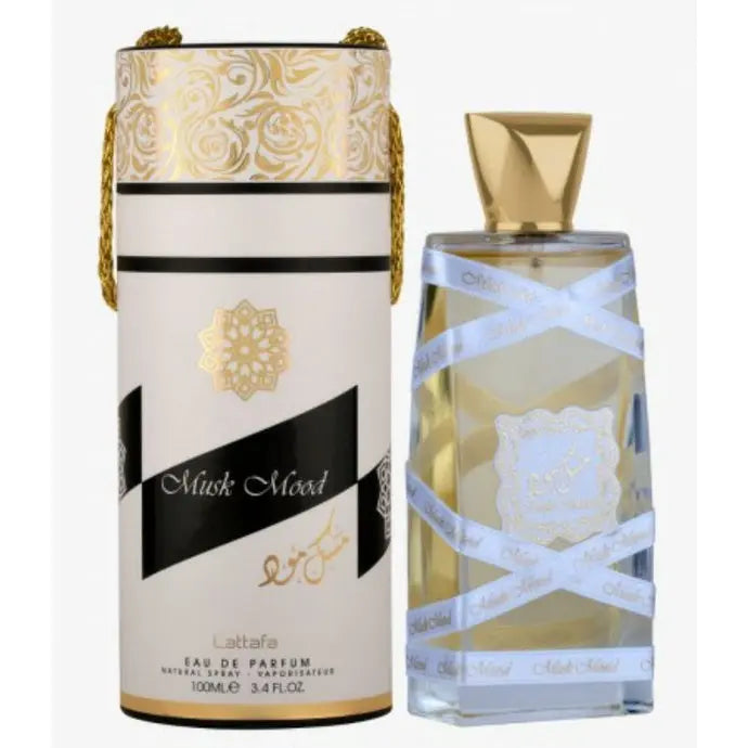 Musk mood Lattafa original Musk perfume 100 ml EDP musky fresh For Her - Sham Perfume Store Perfume