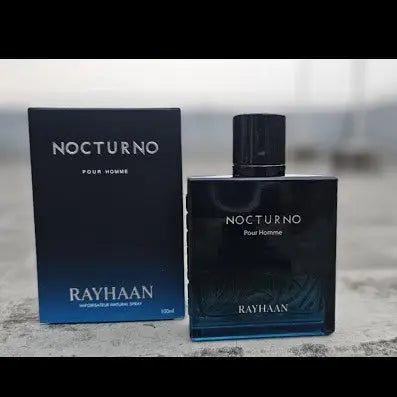Nocturno Pour Homme Rayhaan Nocturno Eau De Parfum 100ml edp For him-Nocturno - Sham Perfume Store Perfume