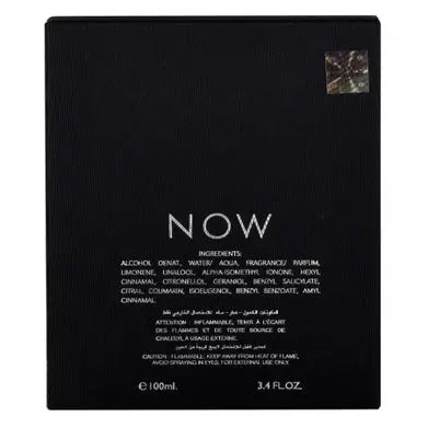 Now Perfume by Rave Lattafa EDT 100 Ml for Him - Sham Perfume Store perfume