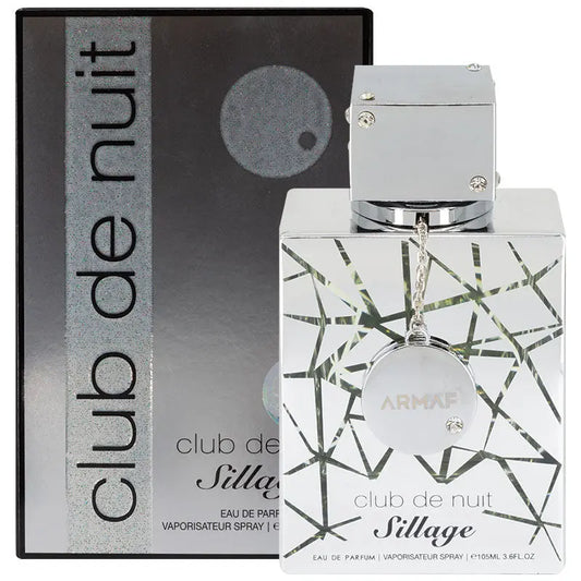 Nuit Sillage Armaf Club De EDP Spray Unisex 3.6 oz EDP for Women & Men Nuit Sill-age - Sham Perfume Store Perfume