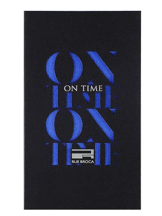 On Time Pour Homme by Rue Broca Eau de Parfum – Timeless Scent for Men 100mlSham Perfume Store