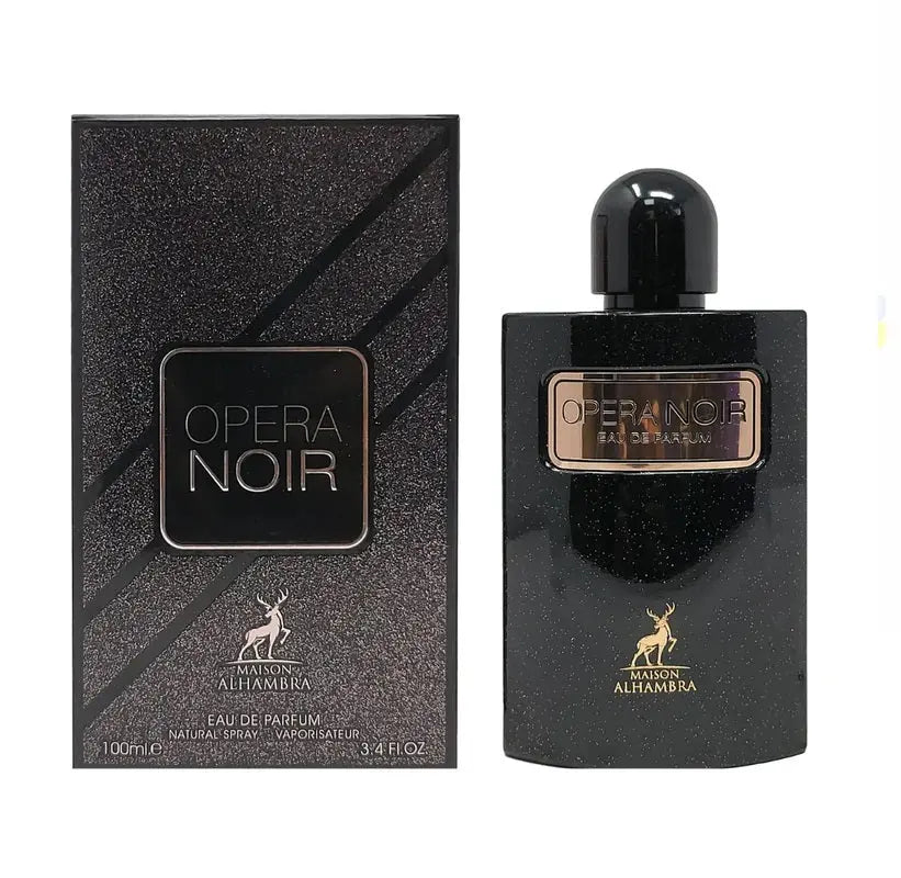 Opera Noir By Mason Alhambra  Eau De Parfum  Natural Spray 100ml - Sham Perfume Store Perfume