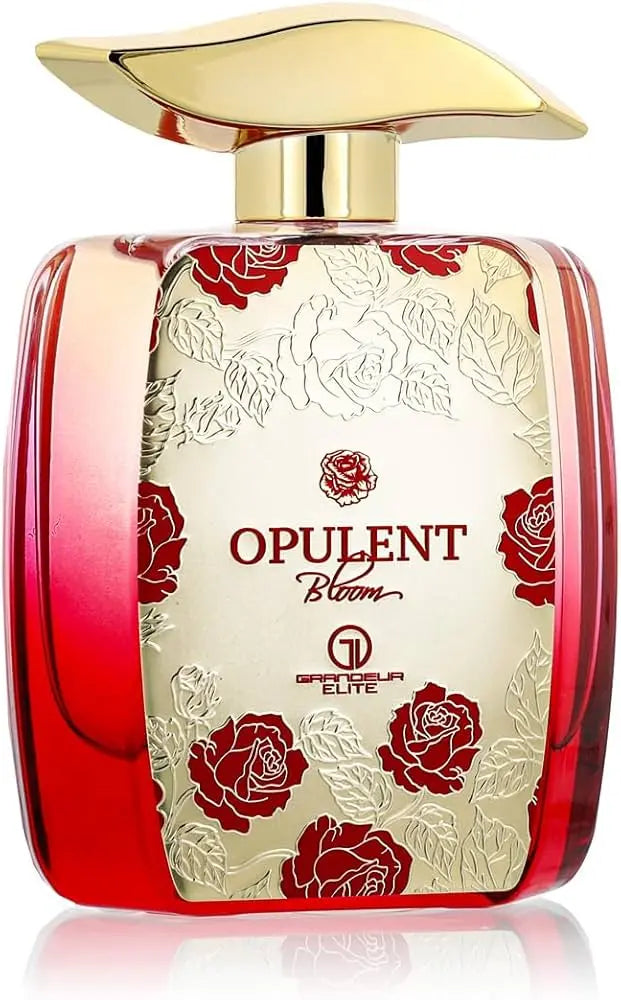 Opulent Bloom Red Edp Woman 100Ml Grandeur Elite Bloom Red For Her Rosy-Opulent Bloom 100ml - Sham Perfume Store Perfume