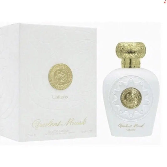 Opulent Musk perfume original unisex lattafa EAU DE PARFUM 100ML - Sham Perfume Store Perfume