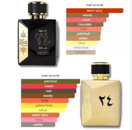 Oud 24 Hours Majestic Gold Perfume 100ml man Ard Al Zaafaran