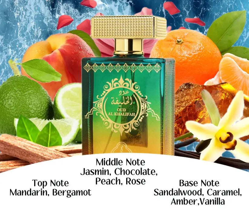 Oud Al Khalifah perfume original 100 ml OUD AL KHALIFAH Golden Sand perfume oud al khalifah Ard Man Product vendor Sham Perfume Store EDP Perfume