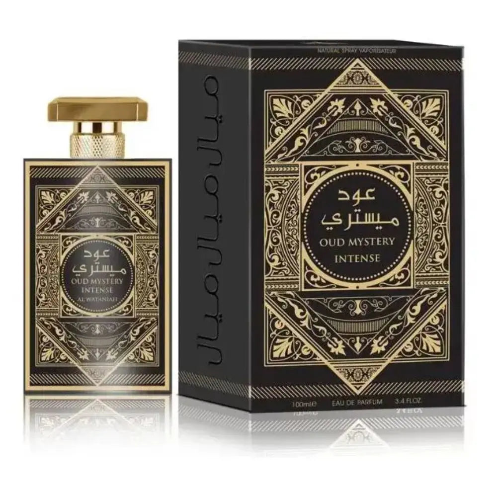 Oud Mystery Intense Al Wataniah Men Perfume Women Masculino Mystery Oud Intense Al Wataniah Eau de Parfum 100ml-Oud Mystery 100 ml - Sham Perfume Store Perfume