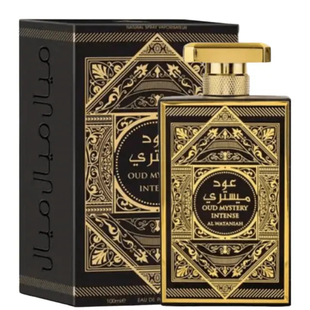 Oud Mystery Intense Al Wataniah Men Perfume Women Masculino Mystery Oud Intense Al Wataniah Eau de Parfum 100ml-Oud Mystery 100 ml - Sham Perfume Store Perfume
