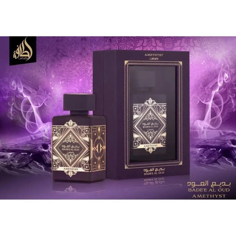 Oud for Glory Bad e'e Al Oud Amethyst badee al Oud Lattafa Perfumes 100 ml new arrival - Sham Perfume Store 