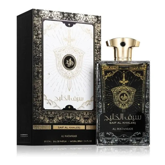 Parfum Saif al Khaleej Al Wataniah Al Khaleej Eau De Parfum Spray 100ml Edp MAN Amwag Enterworld - Sham Perfume Store Perfume