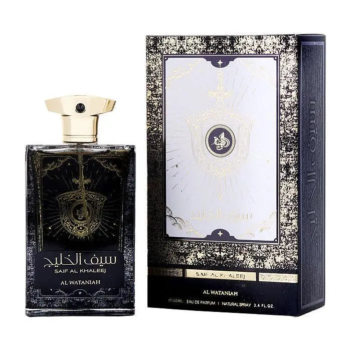 Parfum Saif al Khaleej Al Wataniah Al Khaleej Eau De Parfum Spray 100ml Edp MAN Amwag Enterworld - Sham Perfume Store Perfume