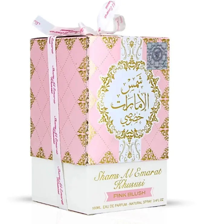 Pink Blush Shams Al Emarat Khususi Eau De Parfum Spray 100ML her Ard Al Zaafaran  Elegant Fragrance-Pink Blush Shams - Sham Perfume Store Perfume