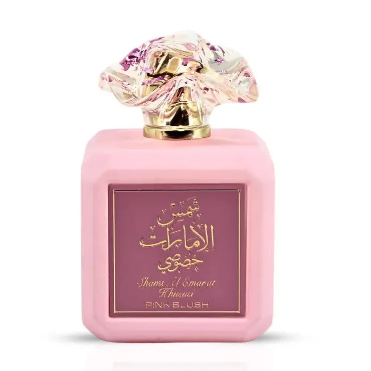 Pink Blush Shams Al Emarat Khususi Eau De Parfum Spray 100ML her Ard Al Zaafaran  Elegant Fragrance-Pink Blush Shams - Sham Perfume Store Perfume