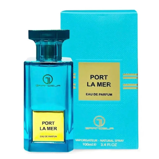Port La Mer Perfume Man Grandeur Elite 100ml Edp Ultra For Him Elixir Port La Mer BlueSham Perfume Store