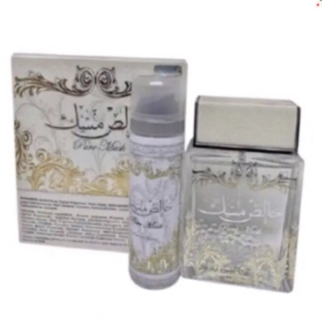Pure musk perfume lattafa Khalis Musk For Her & Him unisex 100 ml EDP + body spray - Sham Perfume Store perfume