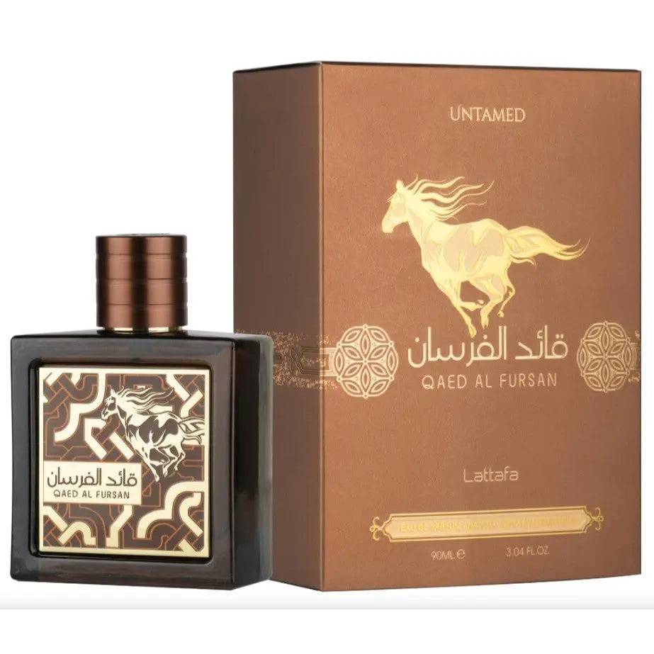Qaed Al Fursan Untamed Lattafa Perfumes 100ml edp Stronger And You Intense for him-Qaed Untamed - Sham Perfume Store Perfume