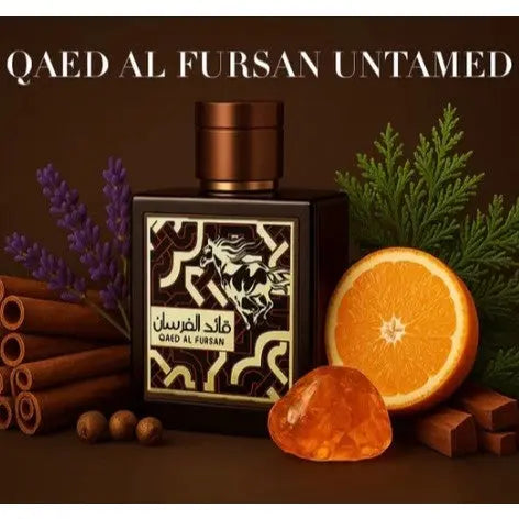 Qaed Al Fursan Untamed Lattafa Perfumes 100ml edp Stronger And You Intense for him-Qaed Untamed - Sham Perfume Store Perfume