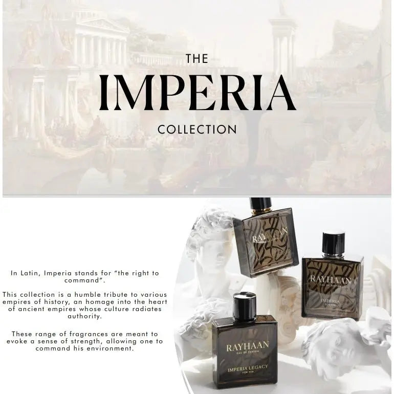 Rayhaan Imperia For Him Imperia Intence Rayhaan imperia Legacy Rayhaan 100ml Intense Fragrance bold legacy Perfume Fresh - Sham Perfume Store Perfume