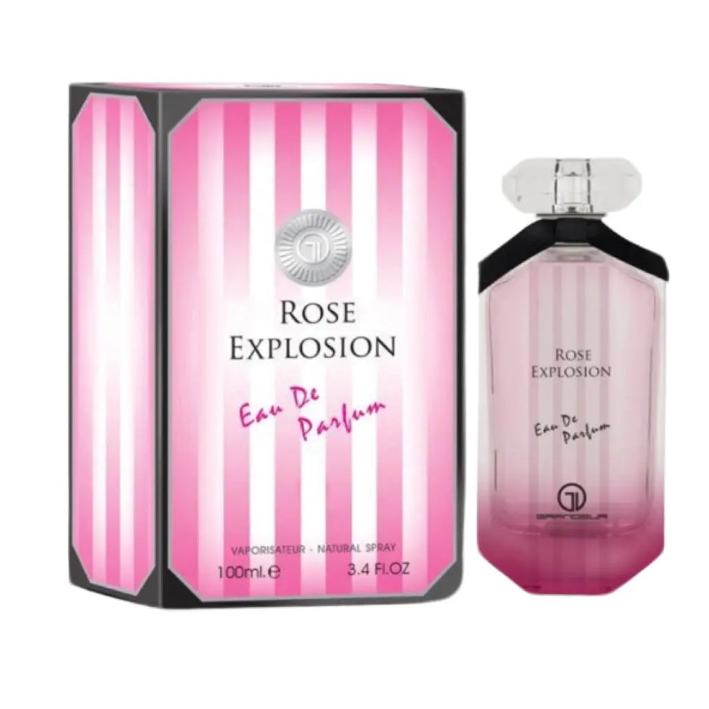 Rose Explosion EDP 100ml Grandeur Beauty Woman Fragrance Perfume For Her Pink SwimSham Perfume Store