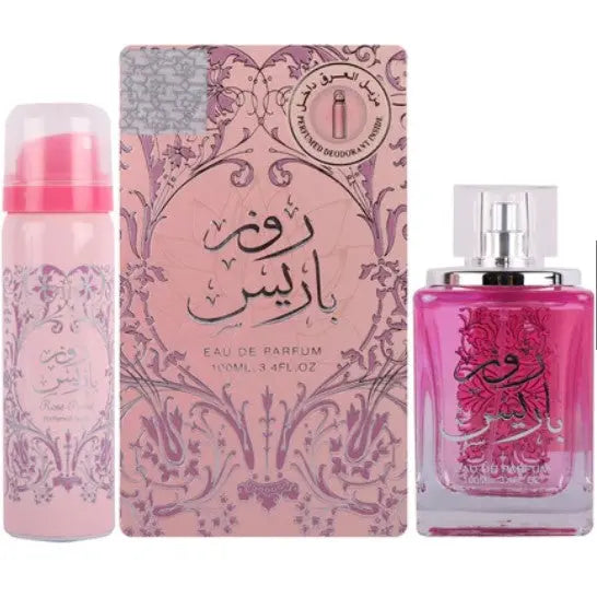 Rose Paris Perfume EDP Her 100ml body spray Ard Al Zaafaran Woman Pink