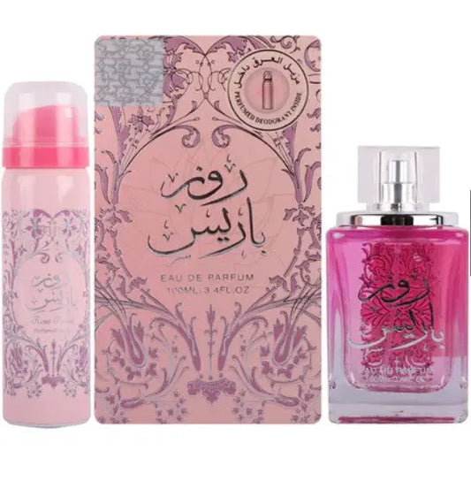 Rose Paris Perfume EDP Her 100ml body spray Ard Al Zaafaran Woman Pink
