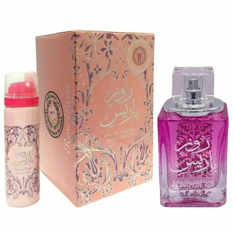 Rose Paris Perfume EDP Her 100ml body spray Ard Al Zaafaran Woman Pink