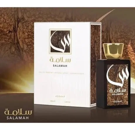 Salamah Parfum Unisex Hot Summer Fragrance Asdaaf Lattafa100 ML Parfum Women and Fragrance Men AlsalamahSham Perfume Store