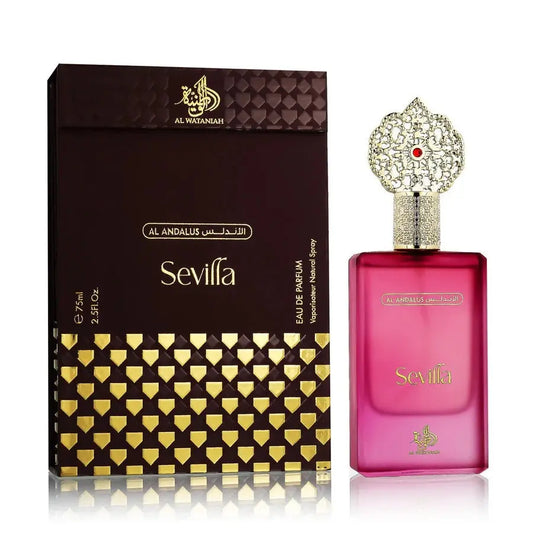 Sevilla EDP 75 ml Women's Perfume Al Wataniah Al Andalus Golden Time Her-Sevilla 75 ml - Sham Perfume Store Perfume