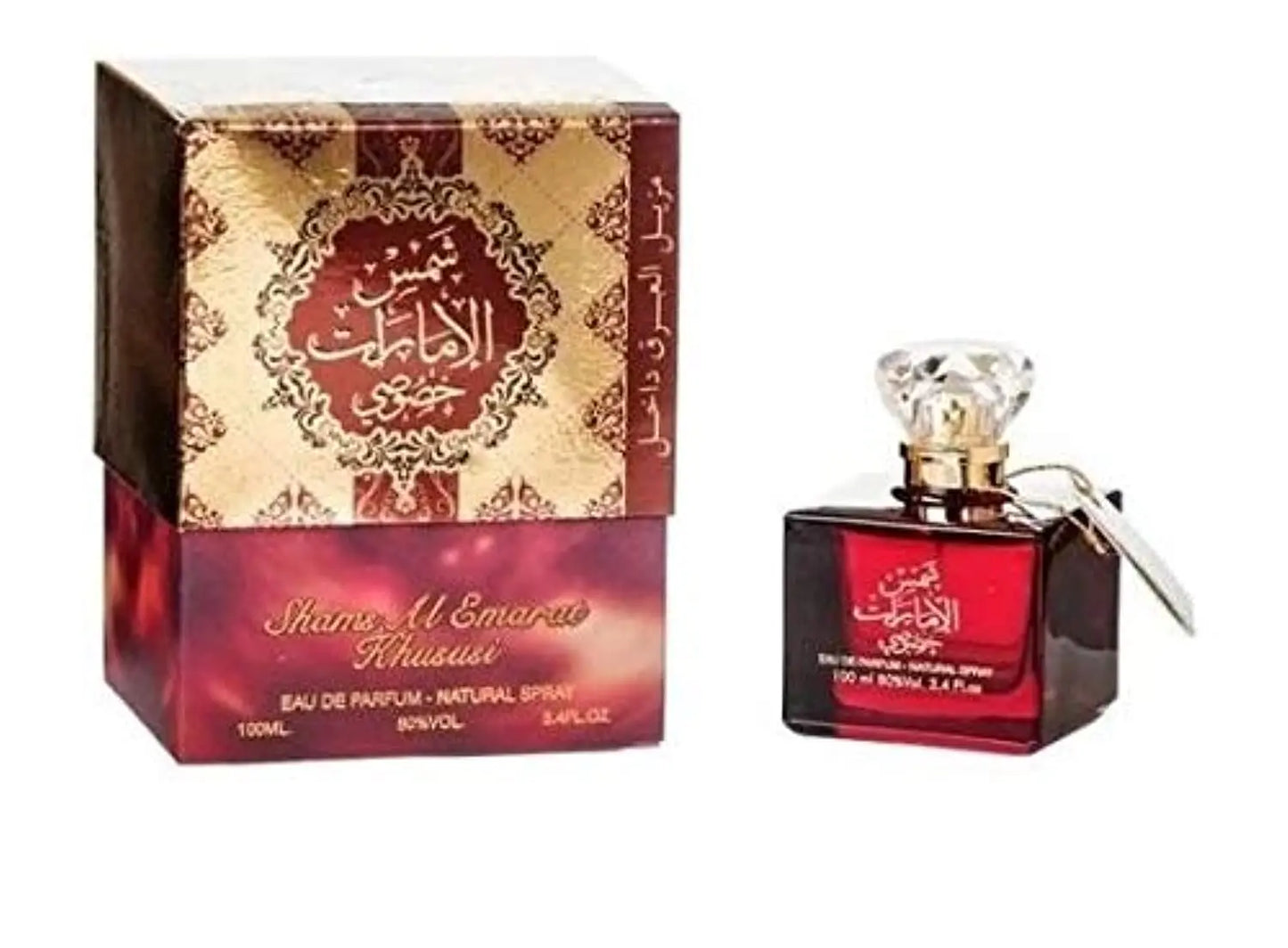 Shams Al Emarat khususi Perfume Unisex EDP 100ml body spray Ard Al Zaafaran Woman - Man
