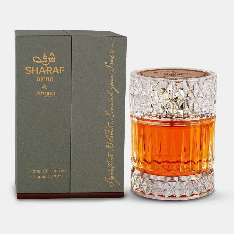 Sharaf Blend Perfume Extrait De Perfum 100ml Zimaya Afnan Perfume 100ml EDP Man Perfum Woman-Sharaf Blend - Sham Perfume Store Perfume