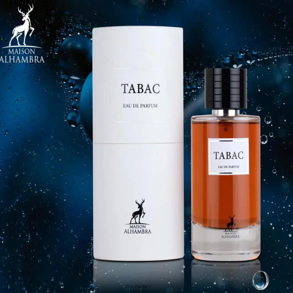 Smoky Tabac Maison Alhambra Eau De Parfum Spray 100ml 3.4 oz New UAE Version Oriental Perfume - Sham Perfume Store Perfume