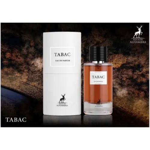 Smoky Tabac Maison Alhambra Eau De Parfum Spray 100ml 3.4 oz New UAE Version Oriental Perfume - Sham Perfume Store Perfume
