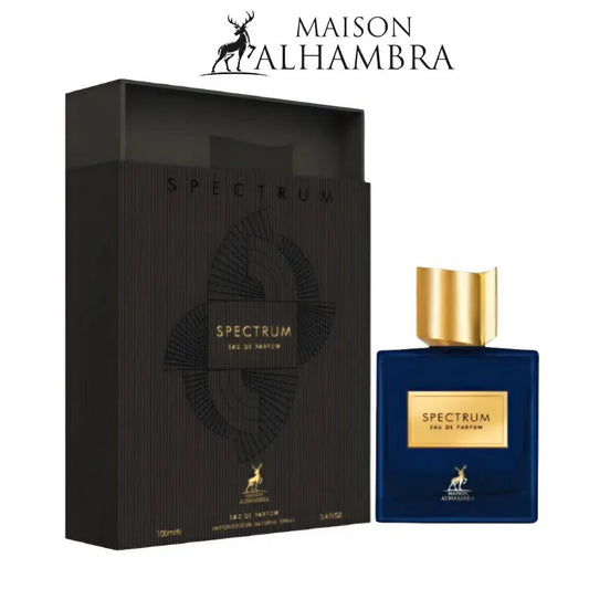 Spectrum A Pour Homme for men 100ml Dove EDP Maison Alhambra Ambergris, Leather Perfum Elysium Smell-Spectrum 100ml EDP - Sham Perfume Store Perfume