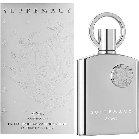 Supremacy Pour Homme Afnan Silver EDP 100ml - Man (Ready Stock) Supre macy Silver - Sham Perfume Store Perfume